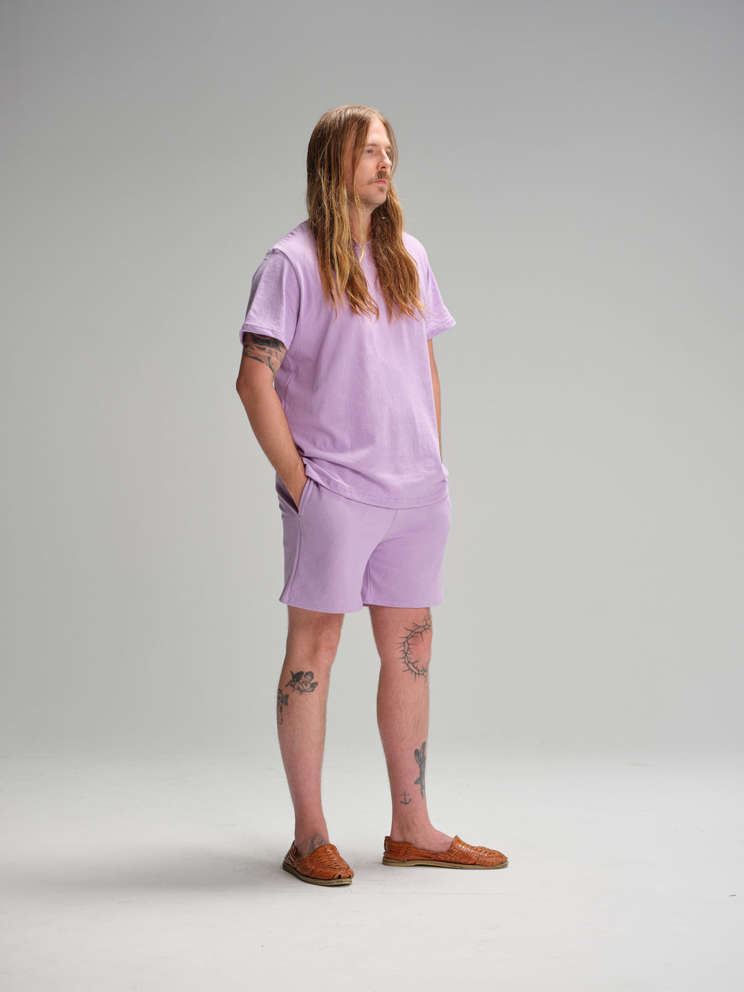 model purple