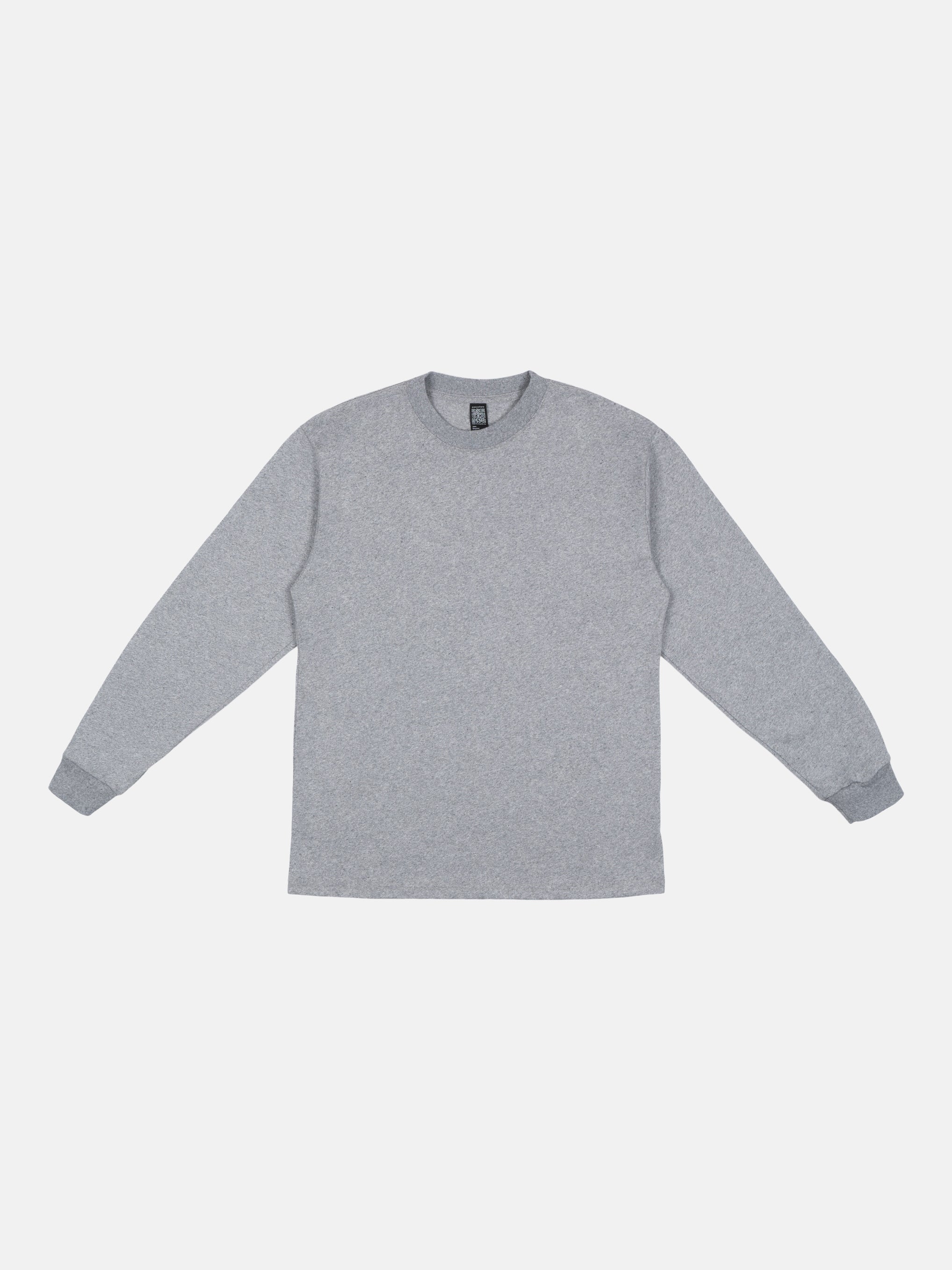 Long Sleeve Recycled Cotton T-Shirt
