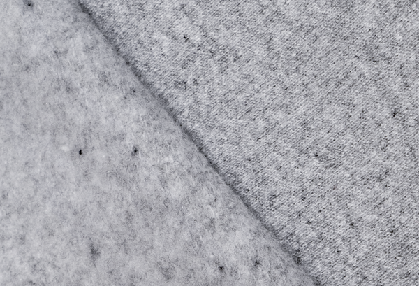 Everywhere Apparel Heavyweight Sweatshirt Fabric Details Gray